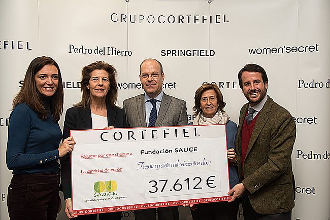 Cortefiel-entrega-37.612-euros-a-Fundación-SAUCE.