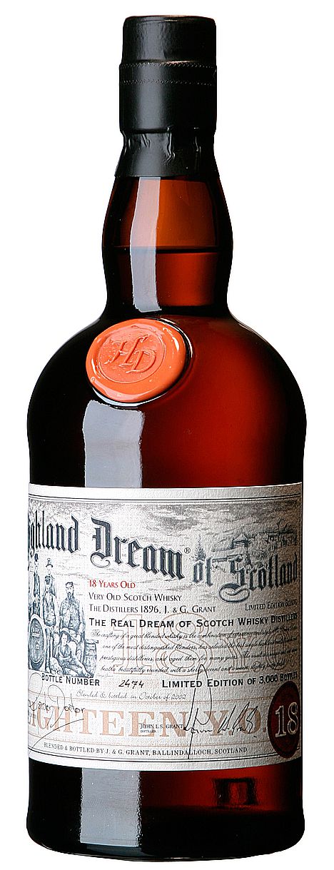 Whisky Highland Dream of Scotland 18 años