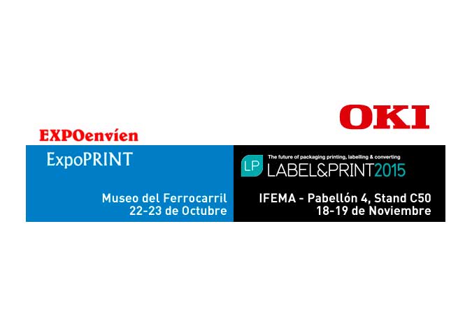 OKI presentará sus soluciones y servicios de impresión en las principales ferias del sector gráfico