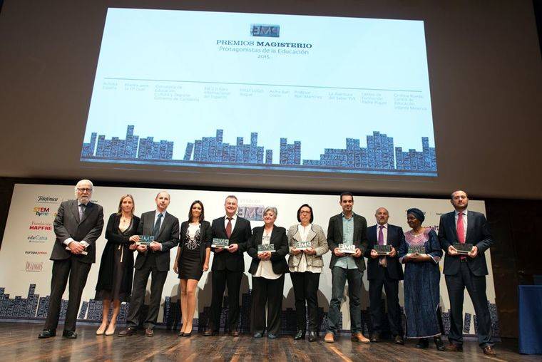 El Foro Internacional del Español (FIE 2.0), galardonado en los VII Premios Magisterio Protagonistas de la Educación 2015
