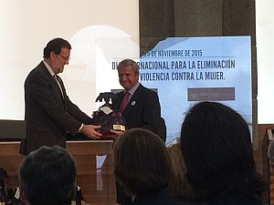 Javier Cuesta Nuin, Presidente de Correos y el Presidente del Gobierno Mariano Rajoy