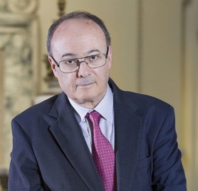 Luis M. Linde, Gobernador del Banco de España.