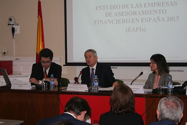 Presentación del Estudio Las Empresas de Asesoramiento Financiero en España 2015