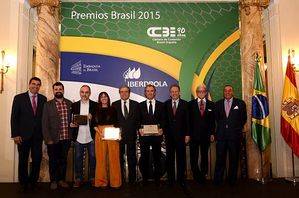 Ignacio Martín, presidente de Gamesa, premio empresario del año, otorgado por la Cámara de Comercio Brasil-España