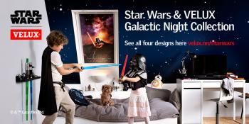 El Grupo VELUX y Disney se unen en un proyecto de Star Wars™ para decorar la habitación de los niños