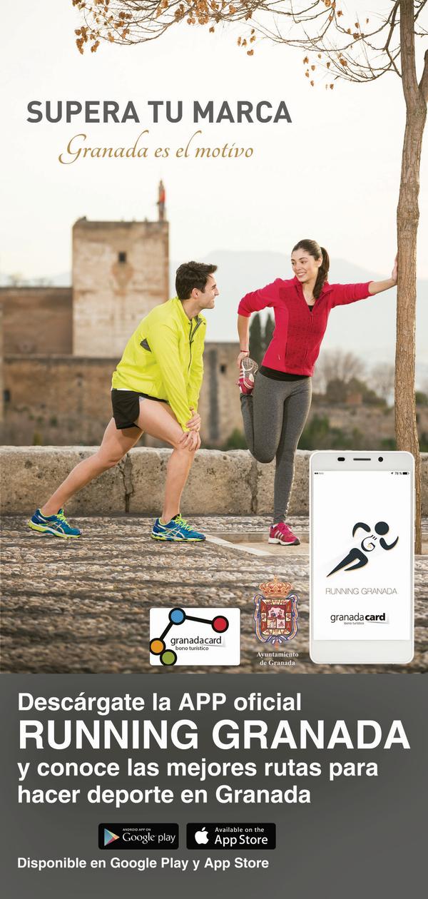 Granada presenta en Fitur una app pionera para todas las personas con rutas para hacer running en la ciudad