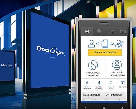 La aplicación móvil de DocuSign logra la mejor valoración pública como firma electrónica