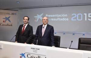 CaixaBank obtiene un beneficio de 814 millones (+31,4%) en 2015 y refuerza su posición como la entidad líder del mercado español