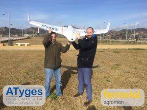Ferrovial Agroman y su Budimex prueban el dron FV1 de ATyges