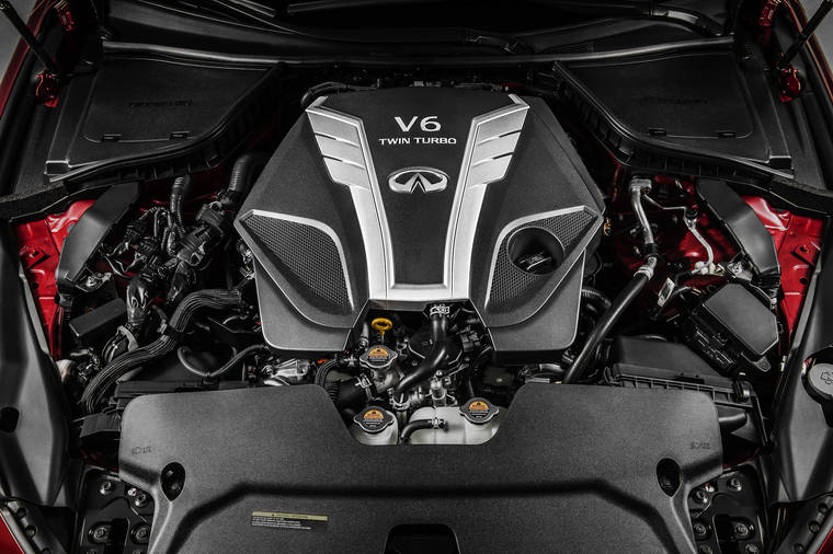 Nuevo biturbo de 3.0 litros V6 de Infiniti