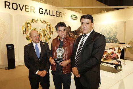 Enrique Radigales, premio `el arte no tiene techo´ de Land Rover, vehículo oficial de Arcomadrid