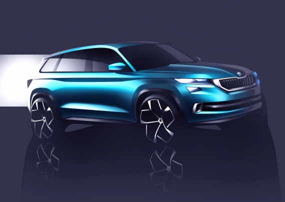 Škoda presenta el prototipo SUV VisionS