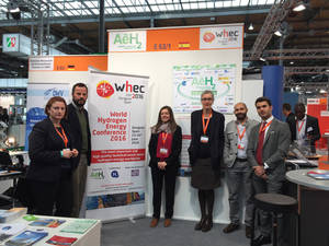 La Asociación Española del Hidrógeno presenta WHEC 2016 en la Feria de tecnología industrial de Hannover
