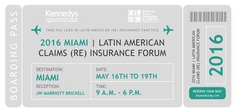 El Grupo RTS participa en la edición 2016 del Latin American Claims (re) Insurance Forum