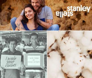 Camisetas.info incorpora la marca Stanley Stella y espera vender 300.000 prendas ecológicas
