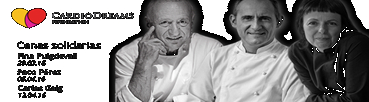 Chefs con estrella Michelin prepararán tres cenas solidarias a favor de la Fundación CardioDreams