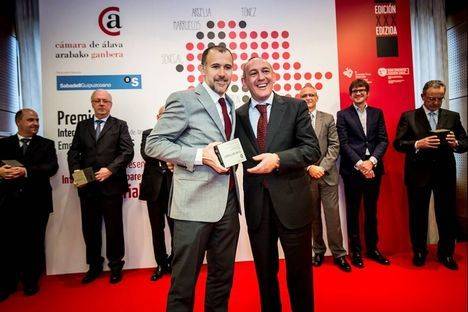 Guardian recibe el Premio de la Cámara de Comercio de Álava a la Internacionalización de Empresas