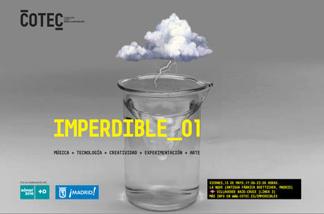 Cotec presenta ‘Imperdible_01’, un gran evento sobre innovación con la colaboración de Sónar+d y el Ayuntamiento de Madrid