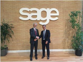 Sage y la Asociación Española de Asesores Fiscales refuerzan su colaboración para acercar las nuevas tecnologías a las Asesorías y Despachos Profesionales