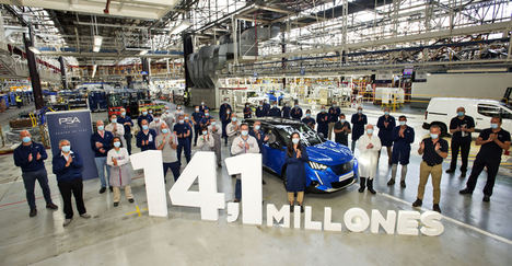 14,1 millones de vehículos producidos en el Centro de Vigo