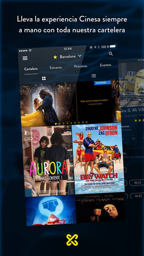 PANGEA Reality rediseña por completo la app de CINESA, la red de salas de cine más importante de españa