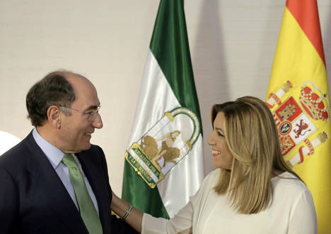 Ignacio Galán y Susana Díaz, en Sevilla