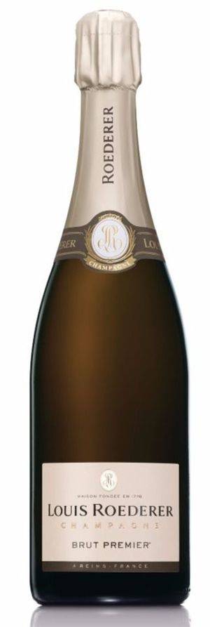 Louis Roederer Brut Premier, reconocido como el Mejor champagne del mundo sin añada