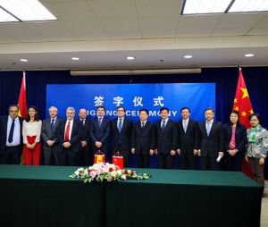 Provacuno e Interovic rubrican el convenio de colaboración con las autoridades sanitarias chinas