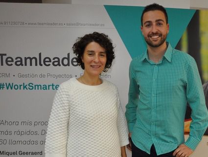 María Abad y Oliver Gómez, Teamleader.