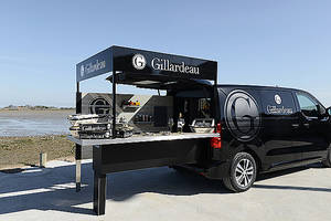Peugeot diseña un foodtruck para la prestigiosa marca de ostras Gillardeau