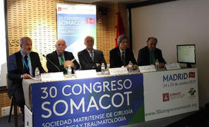 30 Congreso SOMACOT: una de cada cinco consultas médicas en la sanidad madrileña es de traumatología