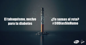 “'30 días sin humo', una iniciativa de deshabituación tabáquica dirigida a las personas con diabetes”
