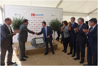 FM Logistic coloca en Illescas la primera piedra de su primera plataforma logística en propiedad en la Península Ibérica
