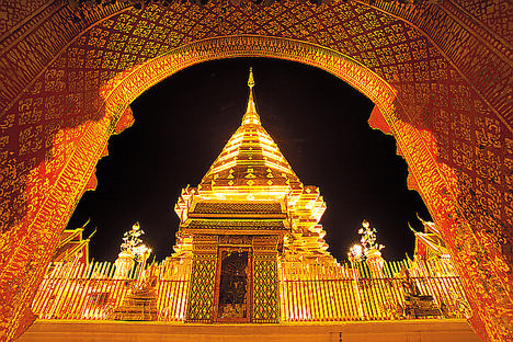 Chiang Mai-Wat Phra That Doi Suthep.