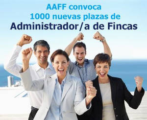 AAFF convoca 1000 nuevas plazas de Administradores de Fincas