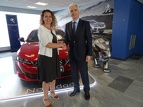 ADIME y Peugeot firman un convenio de colaboración