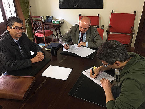 AES y Ayuntamiento de Sigüenza firman un convenio de colaboración