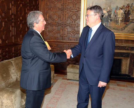 El presidente del Grupo CLH se reúne con el presidente de la Generalitat Valenciana