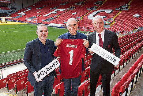 Liverpool Football Club se asocia con Acronis para obtener cibercopia de seguridad y almacenamiento