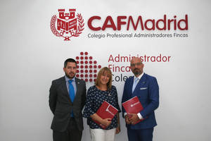 El Colegio de Administradores de Fincas de Madrid firma un acuerdo con Coutot-Roehrig