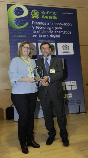 Adif recibe el premio a la innovación para la eficiencia energética EnerTIC 2018 por el proyecto Rail Smart Grid