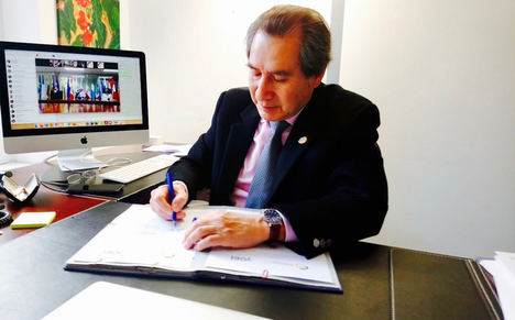 Adrián Bonilla, Fundación EU-LAC.