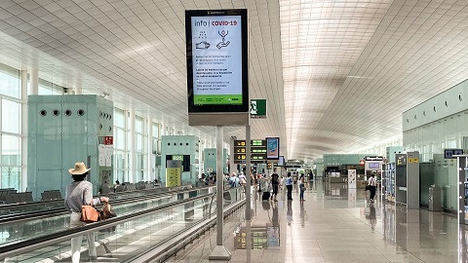 Aeropuerto Josep Tarradellas Barcelona - El Prat.