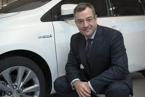 Agustín Martín, Presidente y CEO de Toyota España, máximo responsable de nueva movilidad y coche conectado en Toyota Europa
