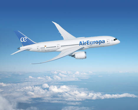 Air Europa aterriza en Montevideo con la flota Dreamliner