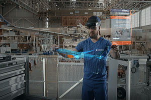 Airbus vuela más alto con ayuda de la tecnología de realidad mixta de Microsoft