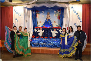 La Embajada de Nicaragua celebra en Madrid la tradicional fiesta religiosa, La Purisima