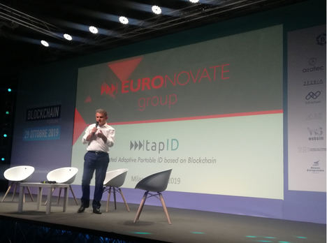 Alberto Guidotti, CEO de EURONOVATE en la presentación de TAP ID.
