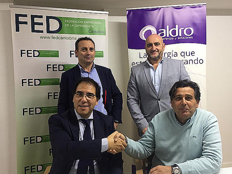 Aldro Energía y Enertec Control acuerdan con la FED Cantabria incorporar Go2Global en cinco residencias