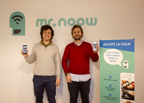 Alejandro Fresneda (izda.) y Pablo Mas-Bagá, fundadores de Mr. Noow.